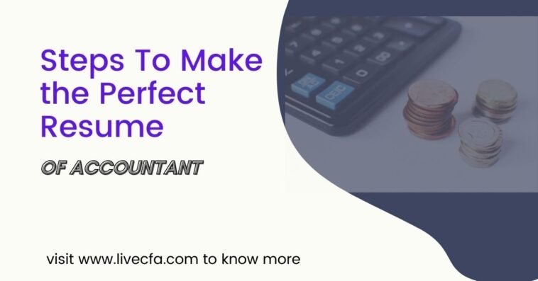 10 Steps To Make the Perfect Resume OF Accountant